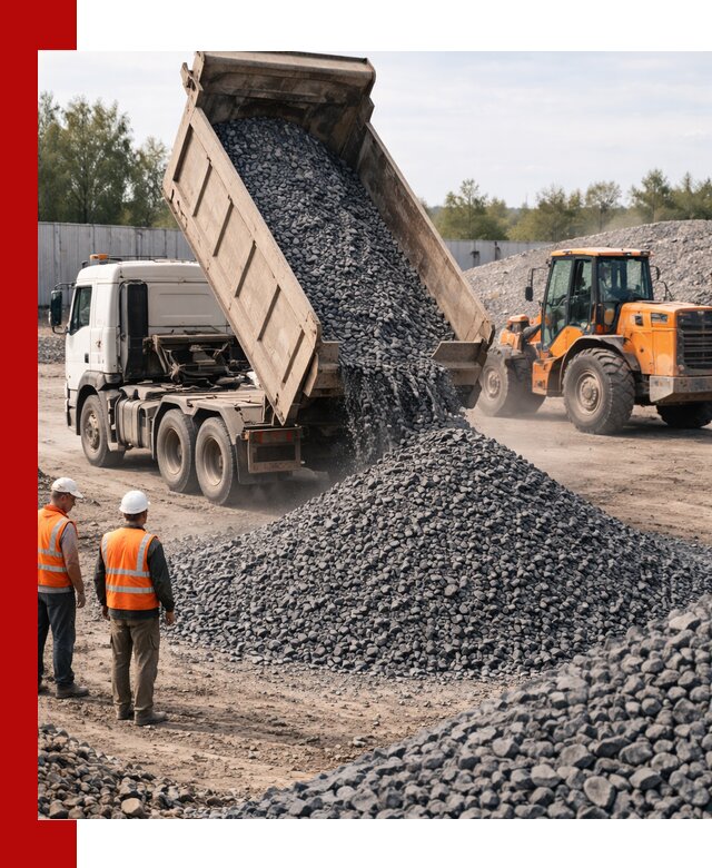 Доставка и продажа щебня габбро-диабаза в Петрозаводске