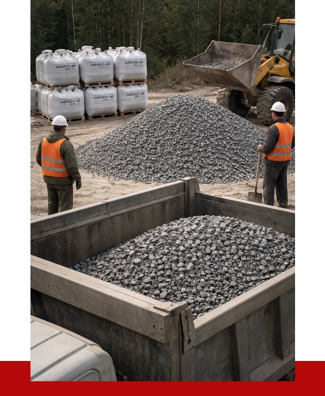 Щебень габбро диабаз 20-40 в Петрозаводске от 3451 руб. | ПРОНЕРУДПтр