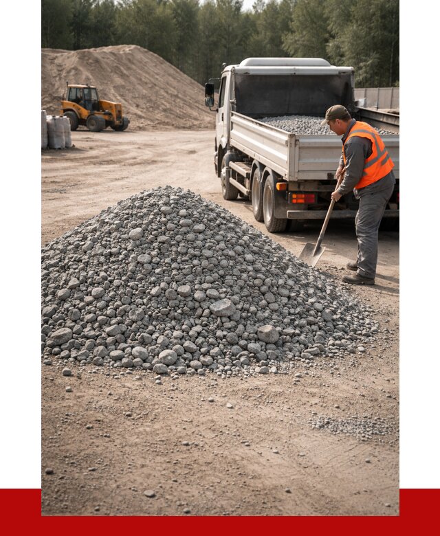 Гравийный щебень фракция 5-10 в Петрозаводске от 2233 р. | ПРОНЕРУДПтр