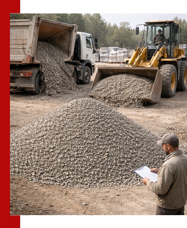 Гравийный щебень фракция 5–10 с доставкой в Петрозаводске