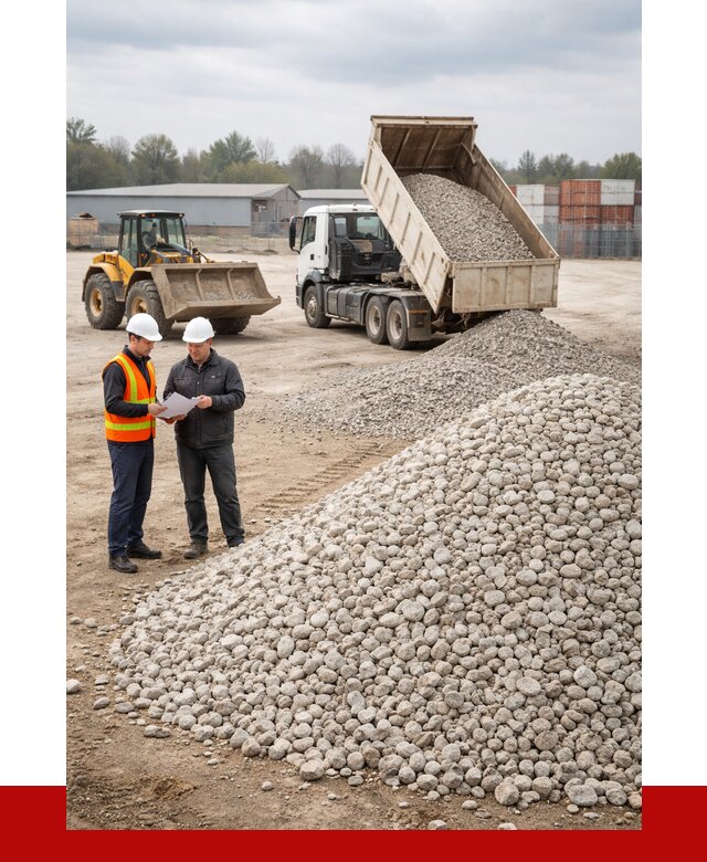Известняковый щебень в Петрозаводске от 1421 р. доставка | ПРОНЕРУДПтр