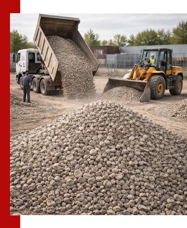 Доломитовый щебень фракции 20–41 с доставкой в Петрозаводске