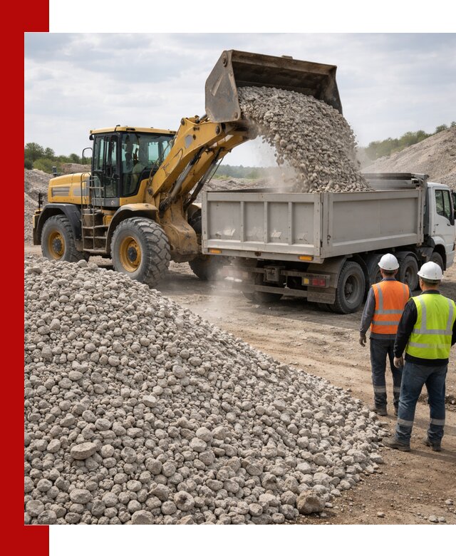 Доломитовый щебень фракция 40–71 доставка и продажа в Петрозаводске