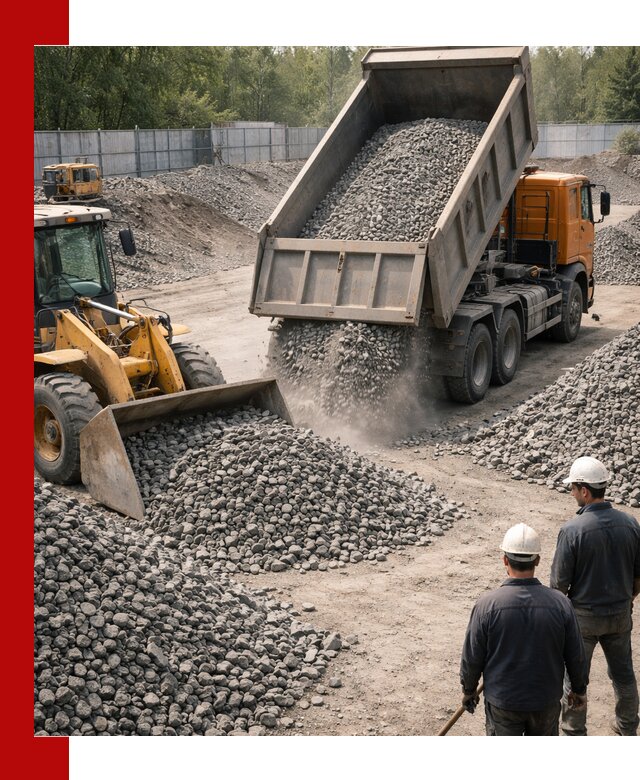 Шлаковый щебень фракция 20-40 доставка и продажа в Петрозаводске