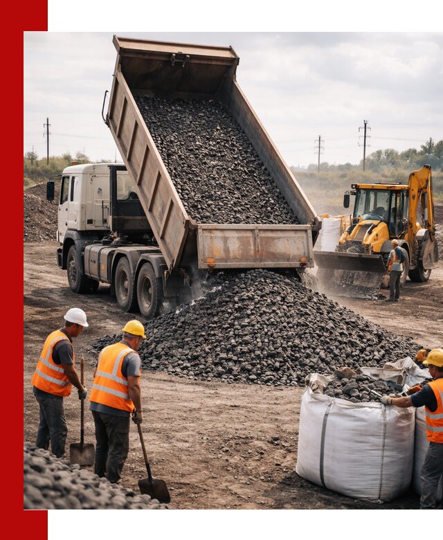Шлаковый щебень фракция 40-70 с доставкой в Петрозаводске