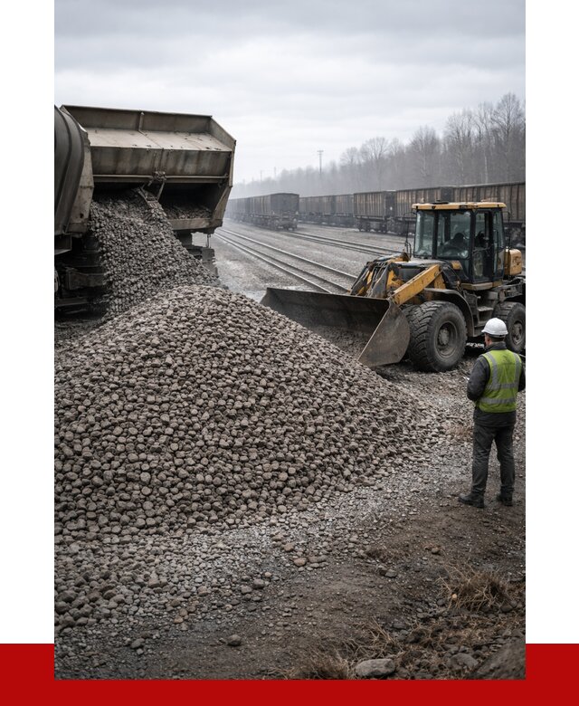 Купить железнодорожный щебень в Петрозаводске от 2842 р. | ПРОНЕРУДПтр