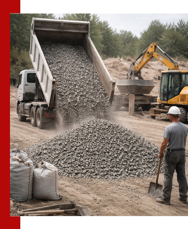 Доставка и продажа бетонного щебня в Петрозаводске