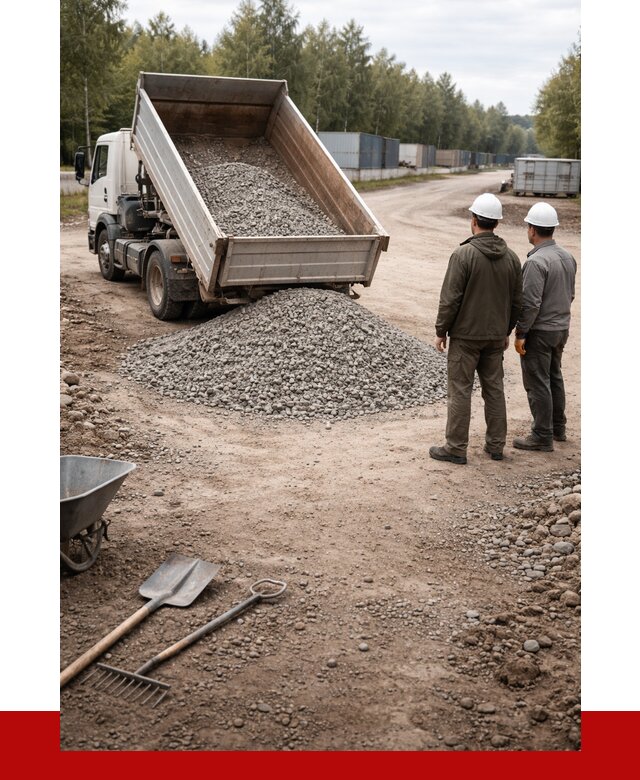 Бетонный щебень фракция 5-20 в Петрозаводске от 3248 р., ПРОНЕРУДПтр