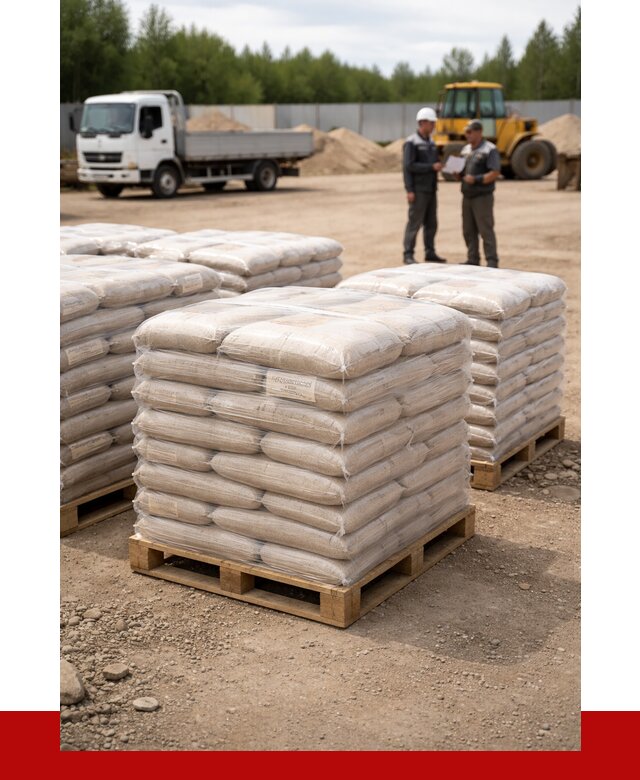 Карьерный песок в мешках в Петрозаводске от 1218 р. - ПРОНЕРУДПтр