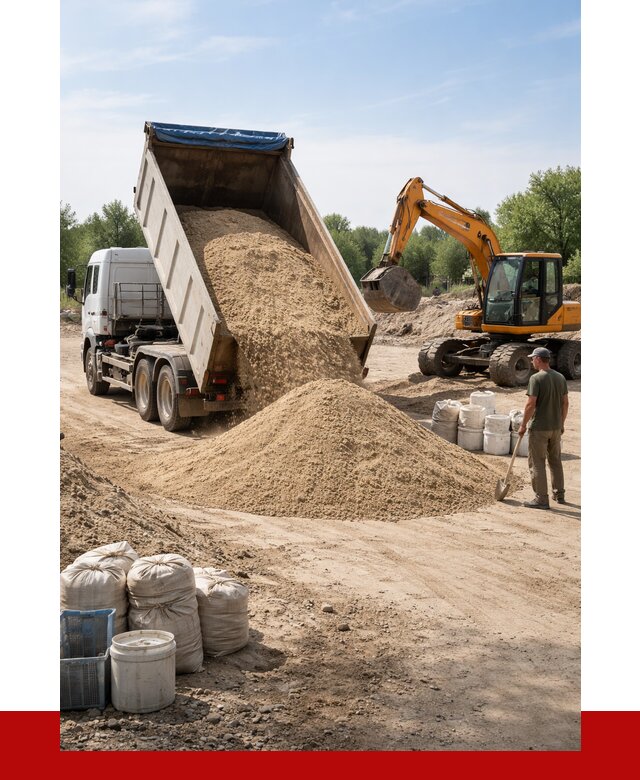 Купить речной песок в Петрозаводске от 1218 р. за куб | ПРОНЕРУДПтр