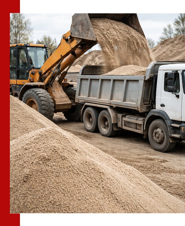 Доставка сеяного песка в Петрозаводске оптом и в розницу
