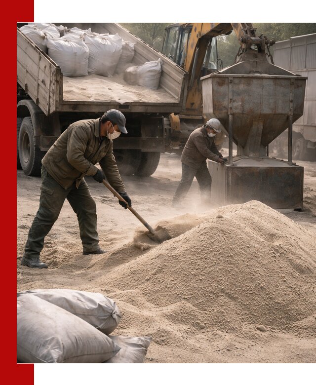 Кварцевый песок для пескоструя в Петрозаводске — доставка и качество