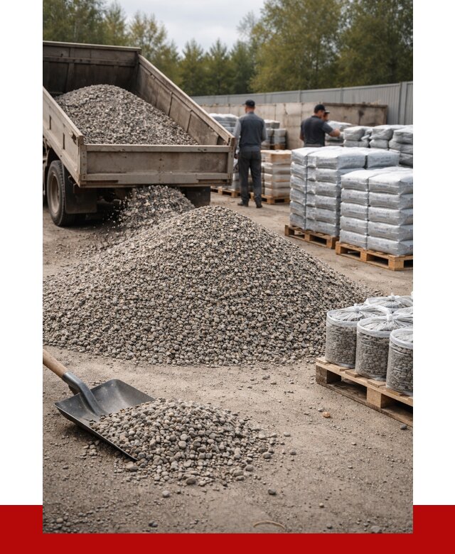 Гравий фракция 5-20 в Петрозаводске купить от 2335 р. ПРОНЕРУДПтр