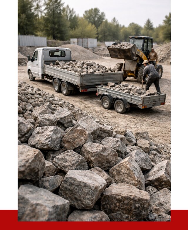 Купить бутовый камень гранитный в Петрозаводске от 2842 р. | ПРОНЕРУДПтр