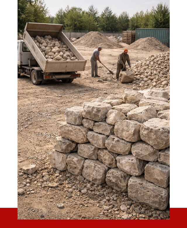 Бутовый камень известняковый в Петрозаводске от 4263 р. | ПРОНЕРУДПтр