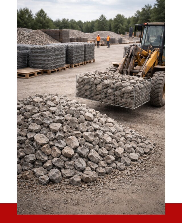 Камень для габионов фракция 70-150 в Петрозаводске от 4263 р. | ПРОНЕРУДПтр