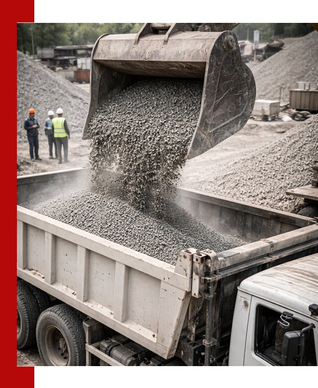 Отсев и крошка для строительства и дорожных работ в Петрозаводске