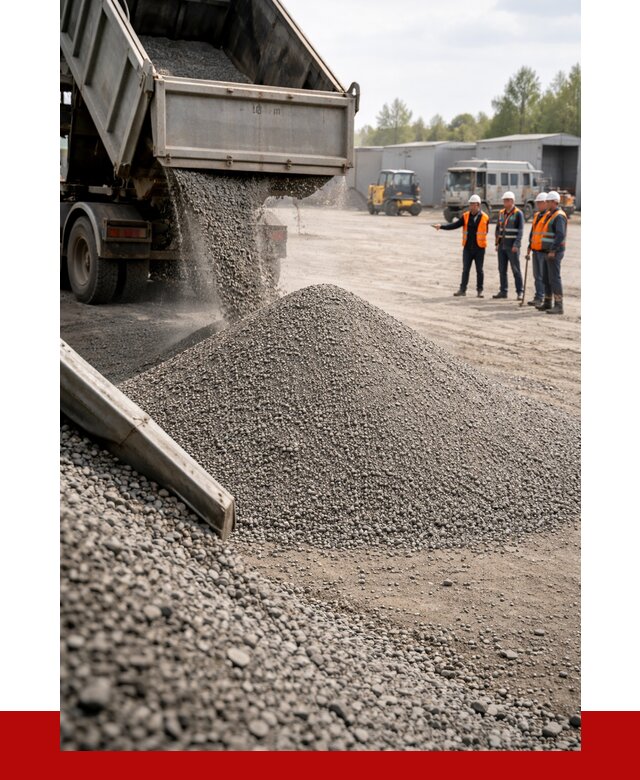 Гравийный отсев 0-5 в Петрозаводске от 1218 р. с доставкой | ПРОНЕРУДПтр