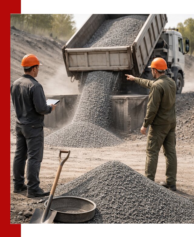 Гранитная крошка фракция 2-5 доставка в Петрозаводске