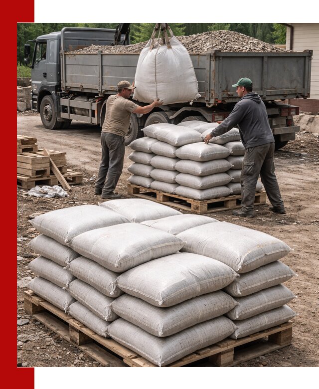 Керамзит в мешках с доставкой в Петрозаводске от компании-поставщика