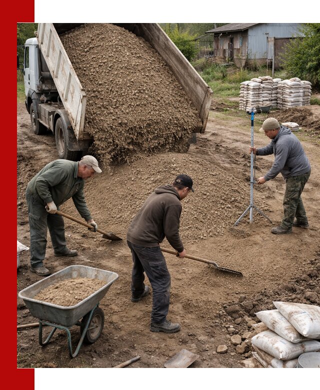 Керамзитовый песок с доставкой в Петрозаводске оптом и в розницу