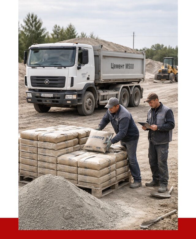 Купить цемент м500 с доставкой в Петрозаводске от 5278 р. | ПРОНЕРУДПтр