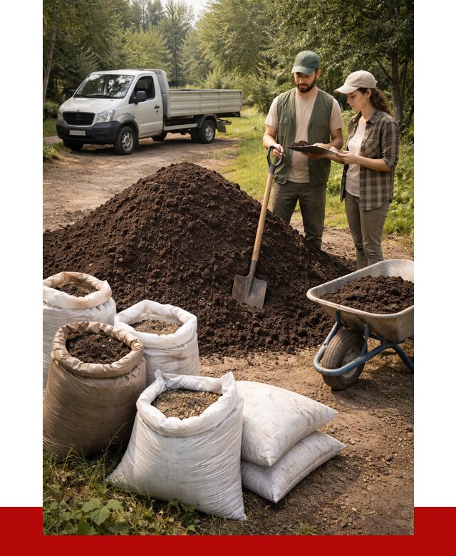 Купить грунт с доставкой в Петрозаводске от 4568 р. за м3 | ПРОНЕРУДПтр