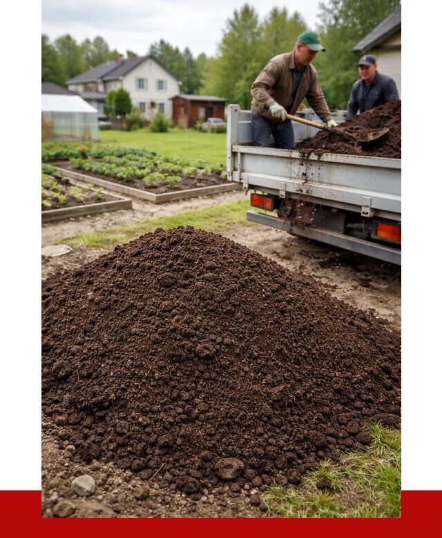 Плодородный грунт в Петрозаводске с доставкой от 4263 р. | ПРОНЕРУДПтр