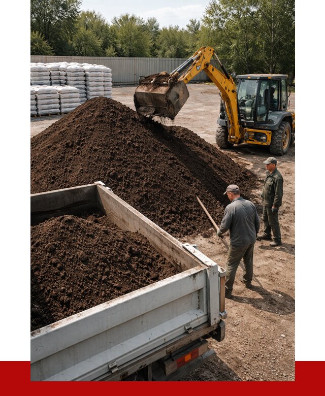 Растительный грунт с доставкой в Петрозаводске от 3248 р. | ПРОНЕРУДПтр