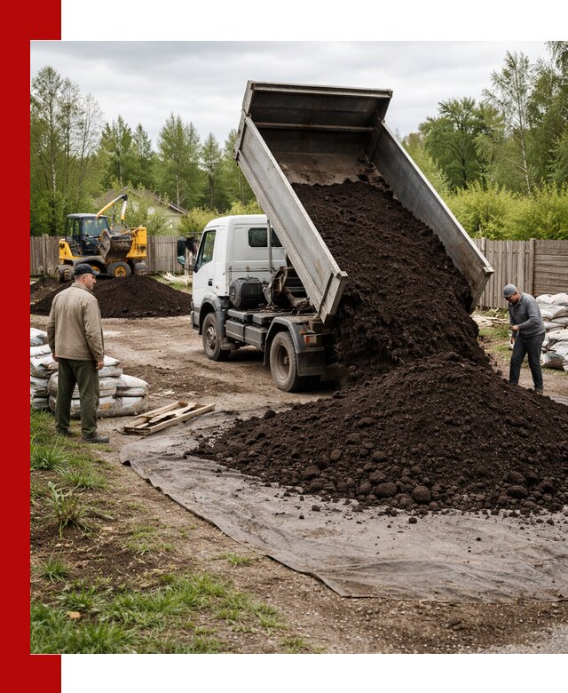 Доставка качественного почвогрунта в Петрозаводске оптом и в розницу