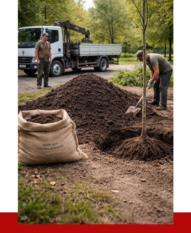 Грунт для посадки деревьев в Петрозаводске от 1218 р. | ПРОНЕРУДПтр