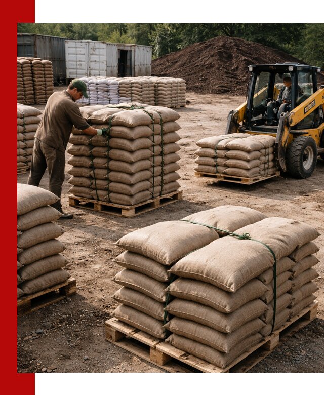 Доставка торфа в мешках по выгодным ценам в Петрозаводске