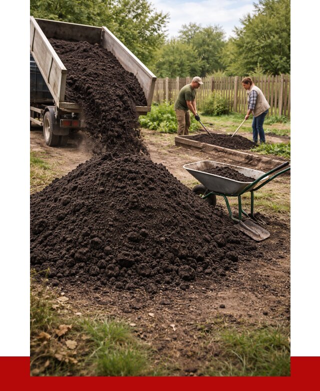 Купить чернозем для огорода в Петрозаводске от 2538 р. | ПРОНЕРУДПтр