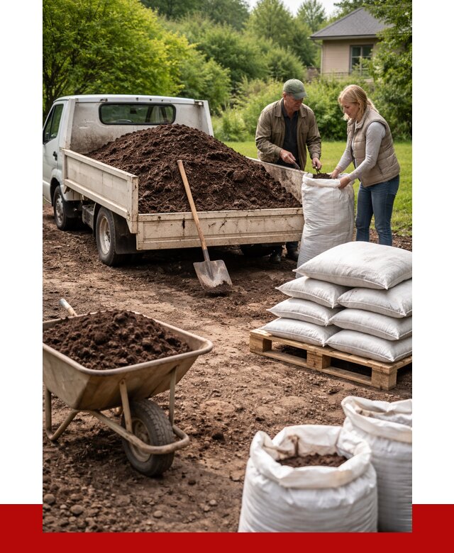 Перегной в мешках с доставкой в Петрозаводске от 2233 р. | ПРОНЕРУДПтр