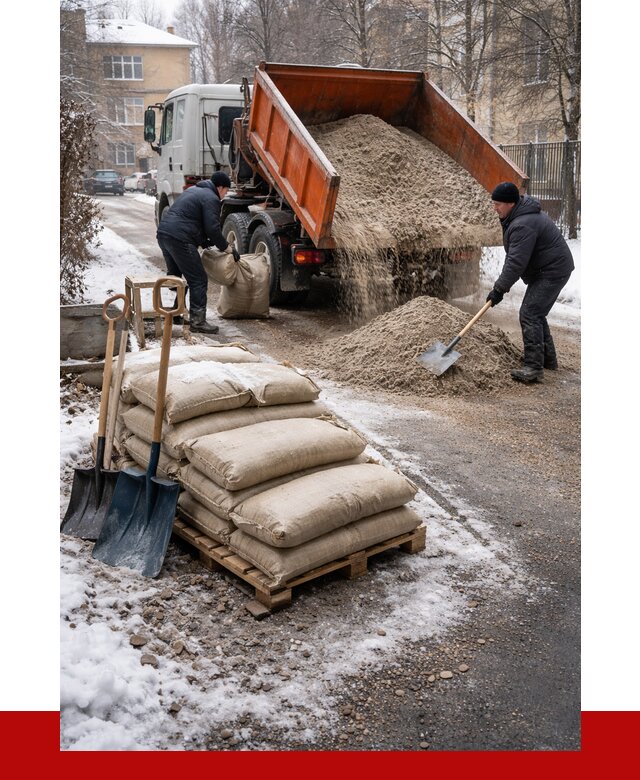 Противогололедные материалы оптом в Петрозаводске от 4263 р. | ПРОНЕРУДПтр