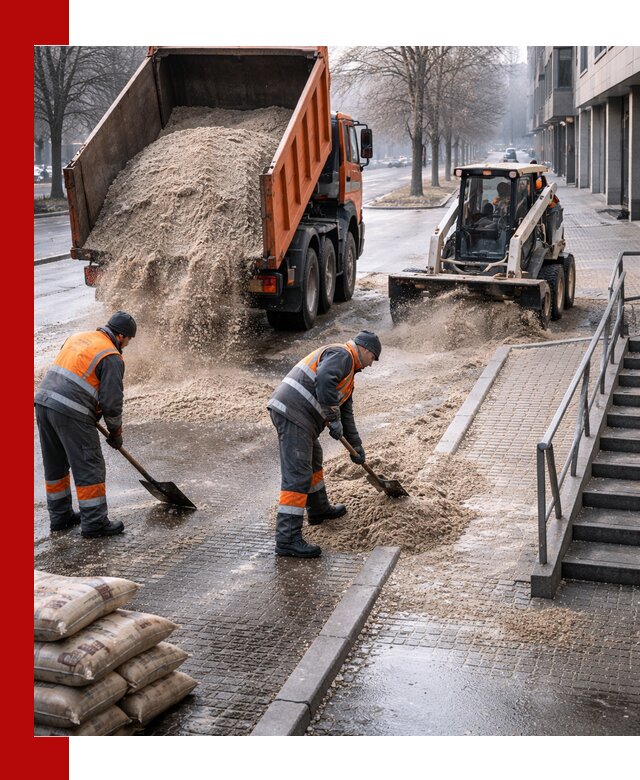 Поставка противогололедных материалов в Петрозаводске