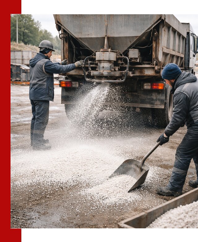 Доставка и продажа хлористого кальция в Петрозаводске