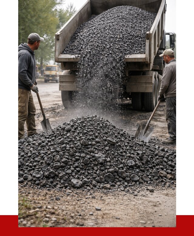 Дробленый асфальт в Петрозаводске от 2842 р. с доставкой | ПРОНЕРУДПтр
