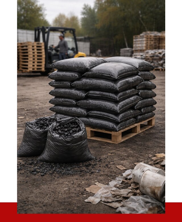 Купить уголь в мешках с доставкой в Петрозаводске от 7613 р. | ПРОНЕРУДПтр