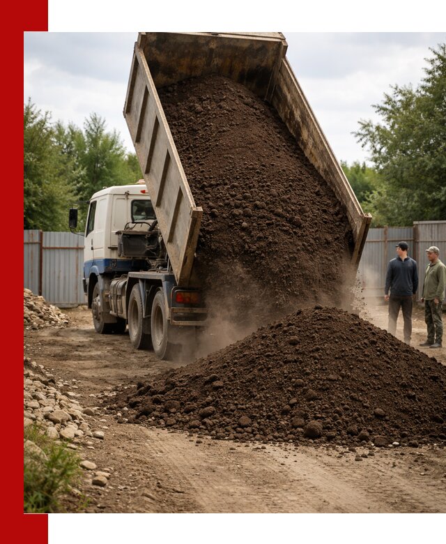 Доставка самосвалом 10 кубов в Петрозаводске быстро и надёжно