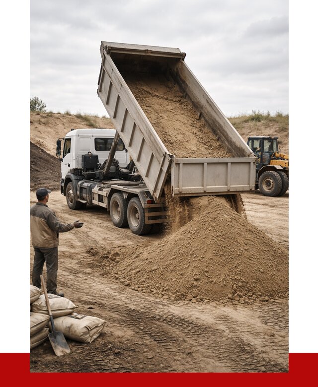 Доставка самосвалом 20 кубов в Петрозаводске от 7613 р. | ПРОНЕРУДПтр