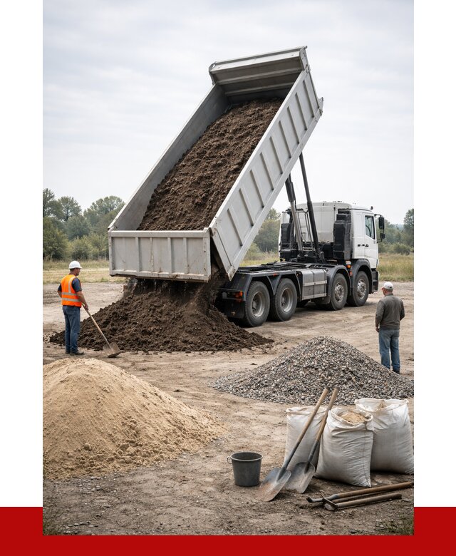 Доставка самосвалом 30 кубов в Петрозаводске от 8628 р. | ПРОНЕРУДПтр