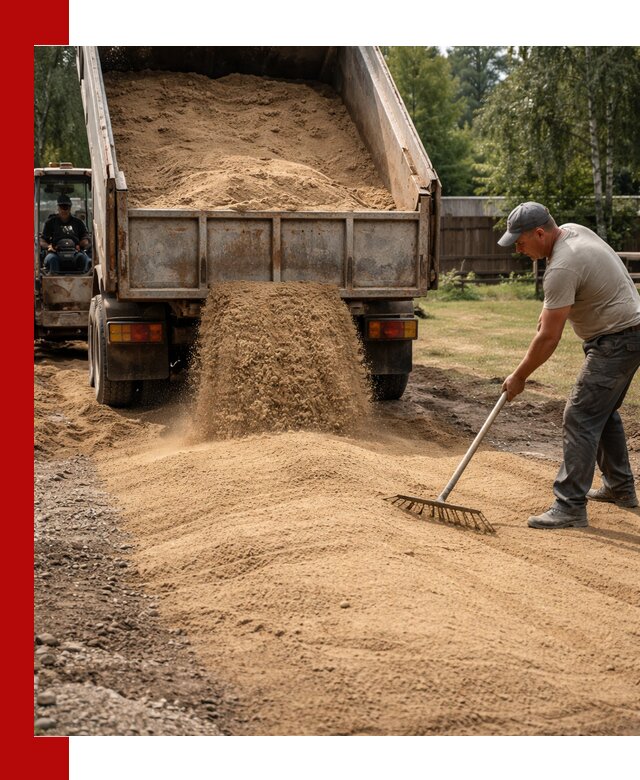Отсыпка участка песком в Петрозаводске быстро и качественно